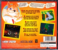 Sony PlayStation Bubsy 3D Back CoverThumbnail